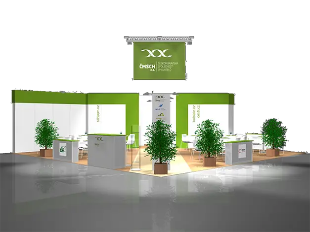 Stánek ČMSCH na výstavě